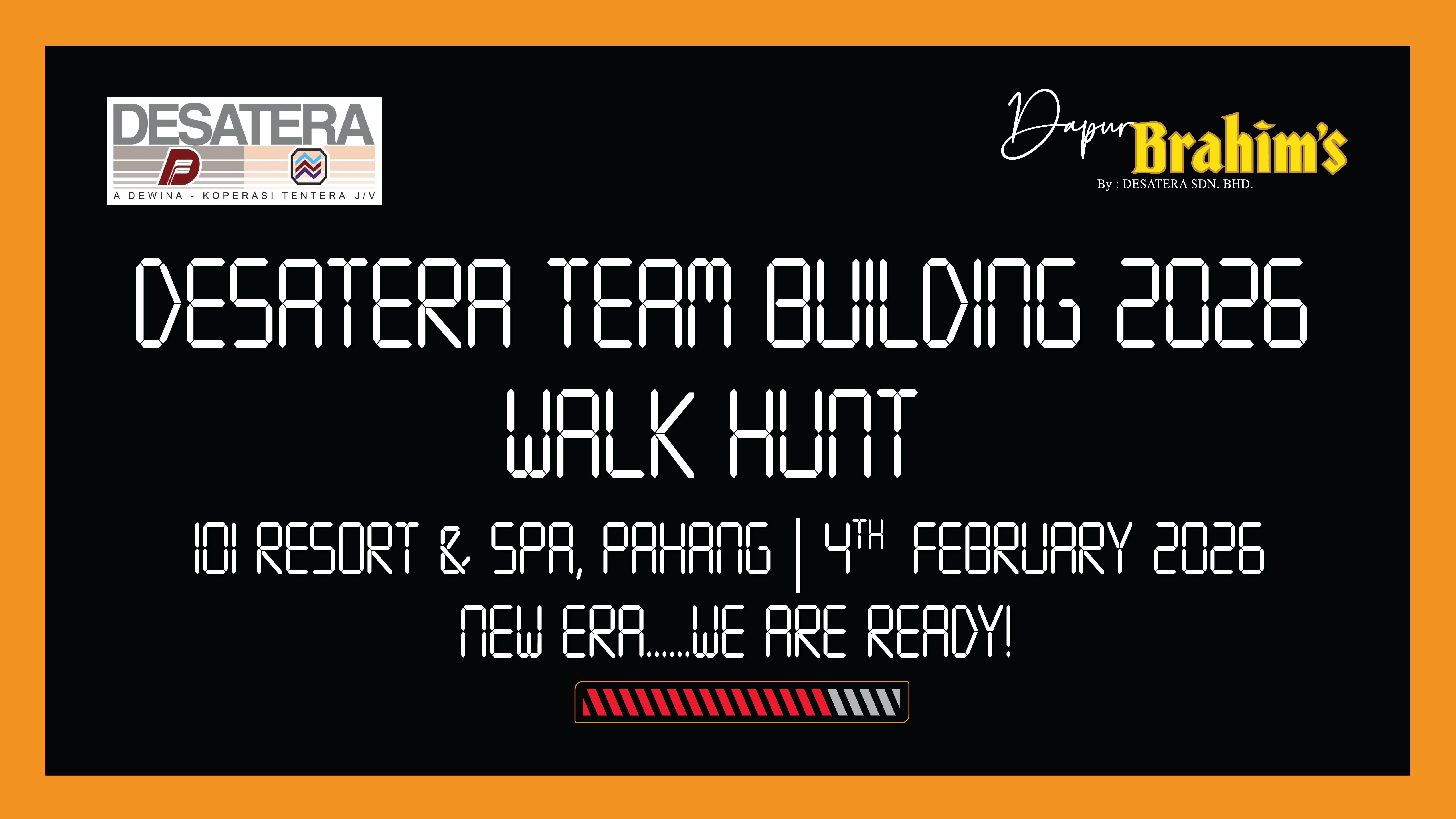Desatera Team Building 2026 Walk Hunt